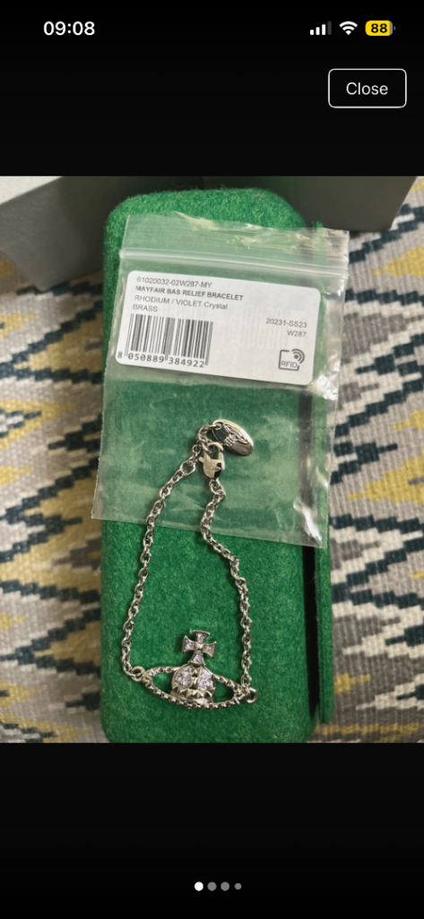 Stunning Vivienne Westwood bracelet 