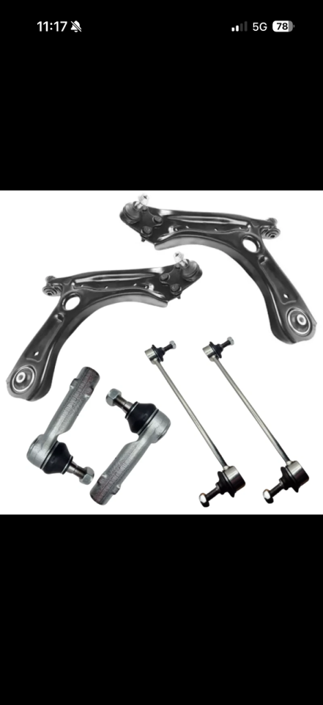 Brand new suspension and steering components 