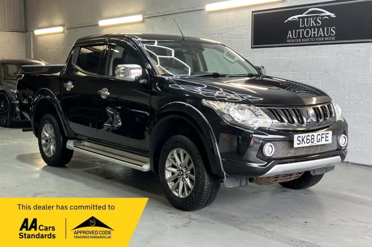 2018 Mitsubishi L200 2.4 DI-D DC Barbarian Auto 4WD Euro 6 4dr PICK UP Diesel Automatic