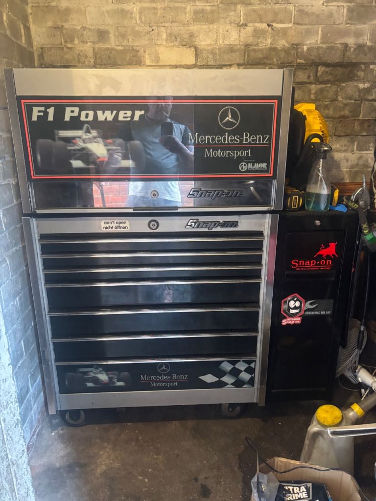 Snap on tool box