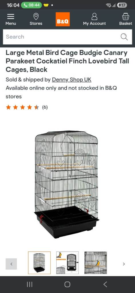 Bird cage brand new in box