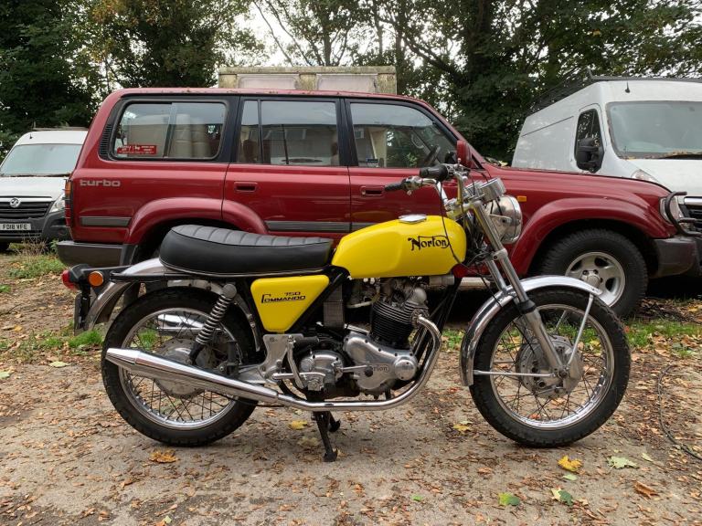 1971 Norton COMMANDO 750 (CLASSIC MOTORCYCLE) NOW SOLD BUT I BUY ANY BRIT BIKE £