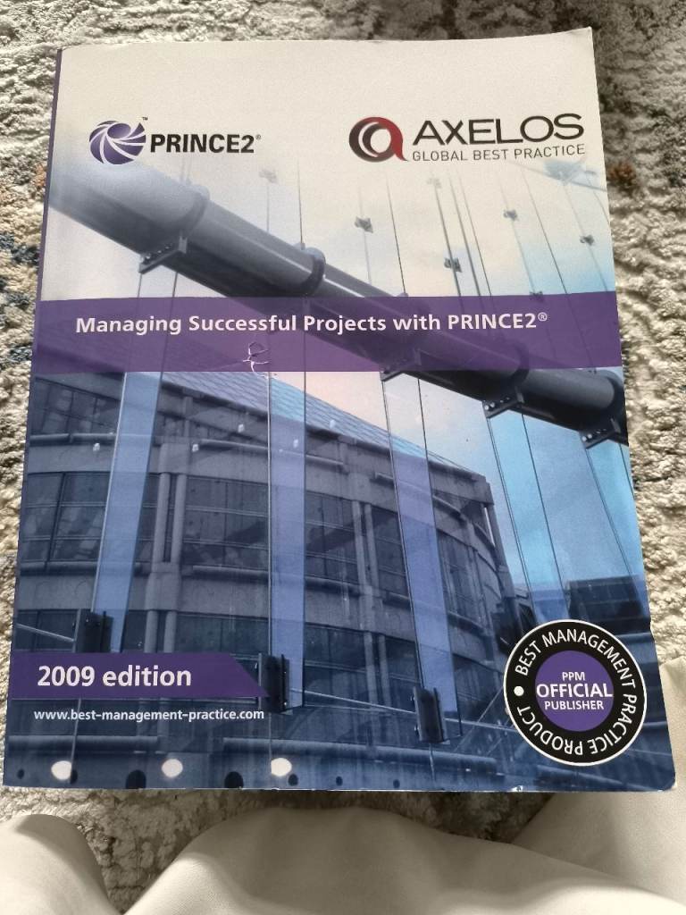 Prince2 project management book 