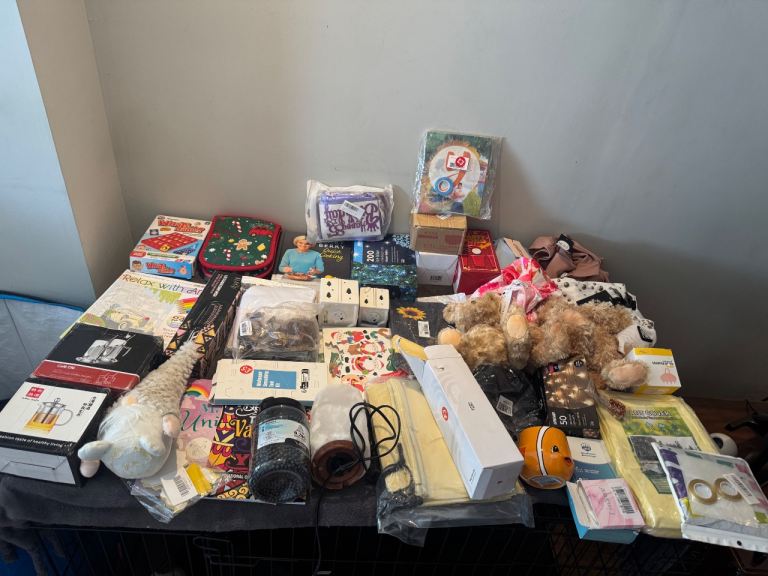 Massive Bundle of Various Items – Household Goods, Games, Toys