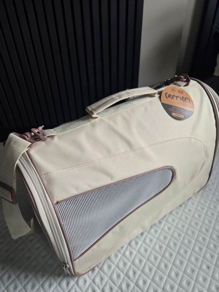 Pet carrier from Pets At Home