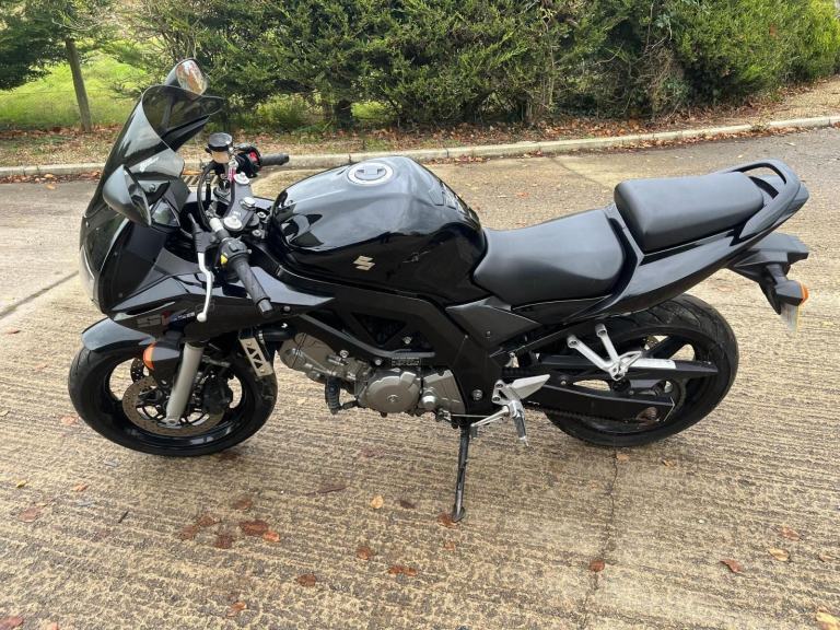 2008 58 SUZUKI SV650S K7 SV 650 21k MILES BLACK SPORTS TOURER CLEAN SV650