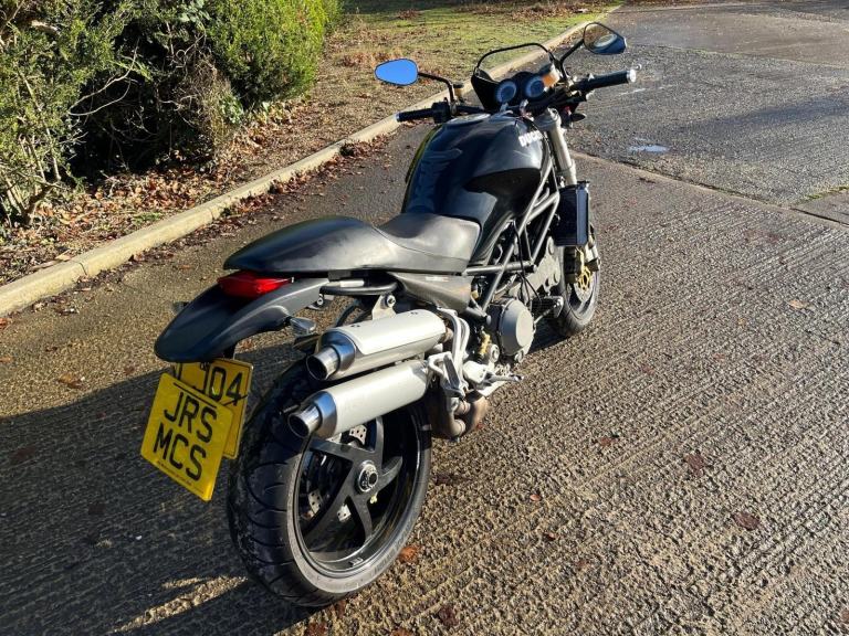 2004 04 DUCATI S4R MONSTER 1000 CLASSIC NAKED 996 S4 R BLACK 11k MILES ONLY