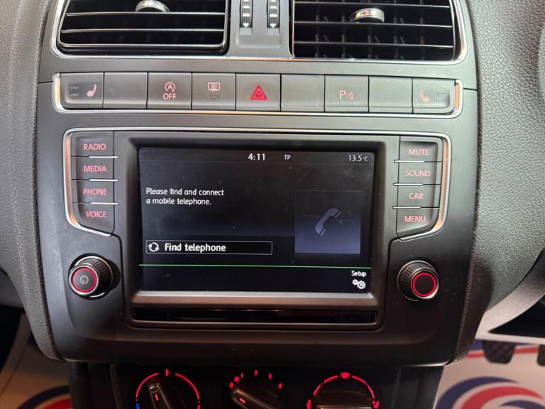 2017 Volkswagen Polo 1.2 TSI BlueMotion Tech Match Edition Euro 6 (s/s) 3dr HATCHBACK Petrol Manual