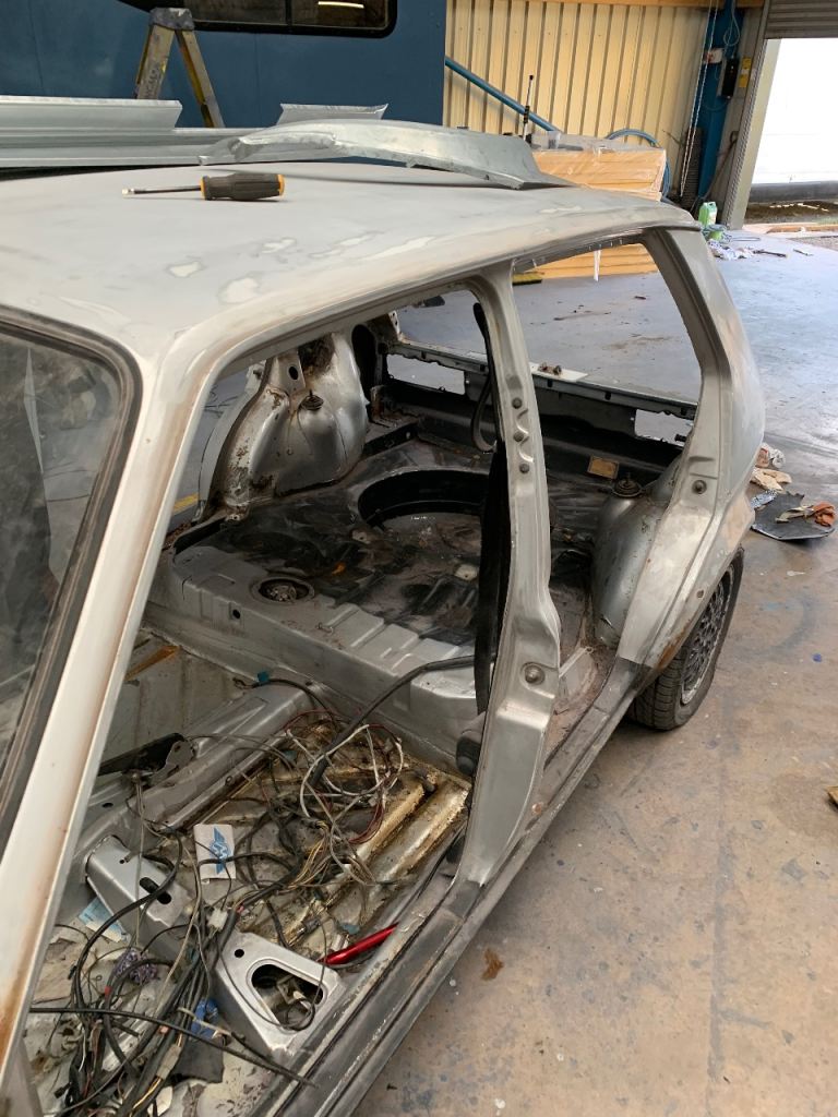 mk1 golf project with 1.8gti engine 