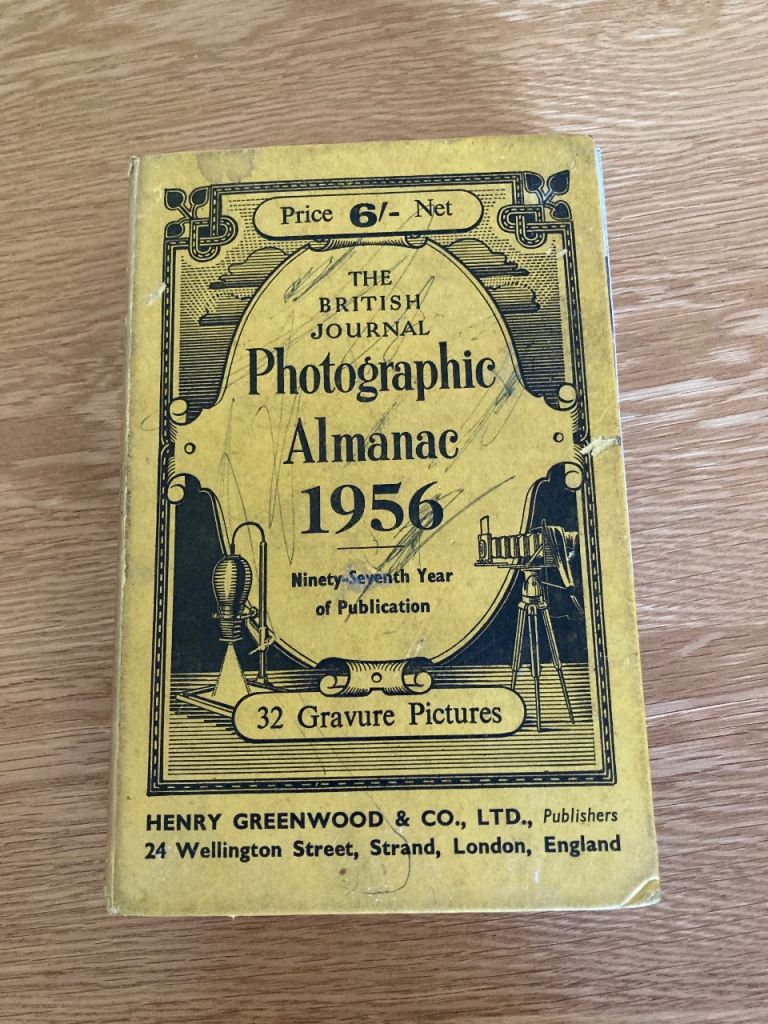 The British Journal Photographic Almanac 1956