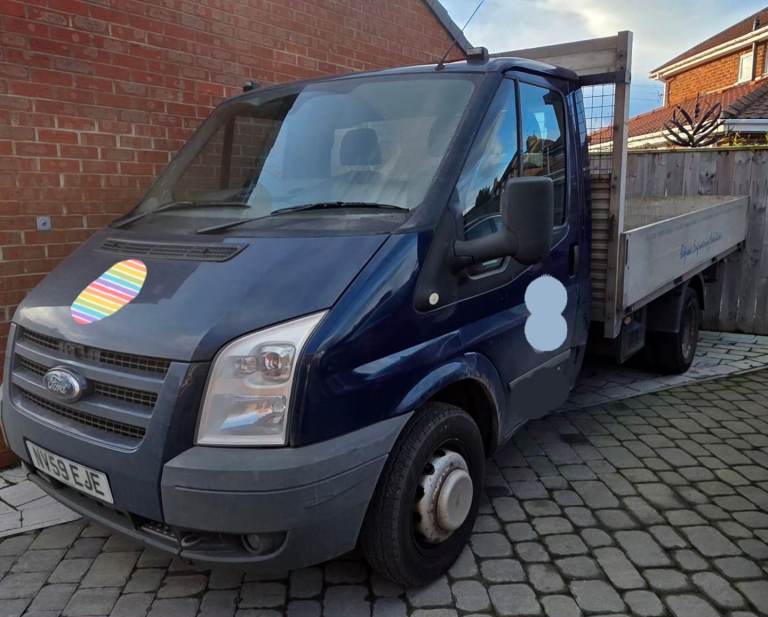 Ford transit 2.4tdci 6 speed 115bhp alluminium dropside pickup 