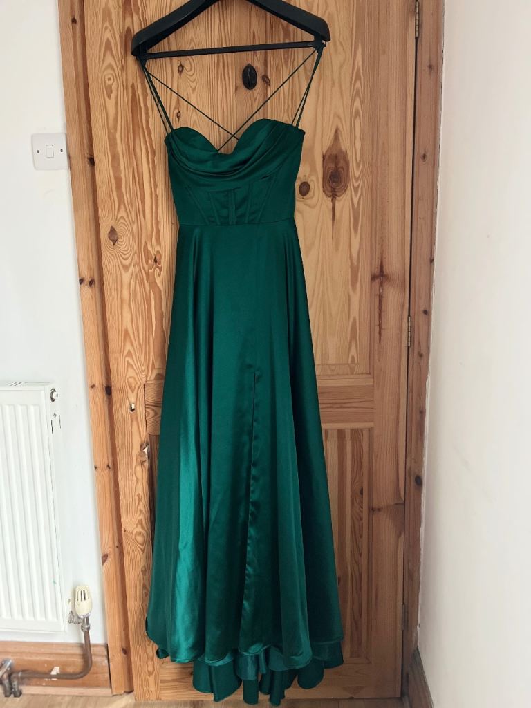 Emerald Green prom dress