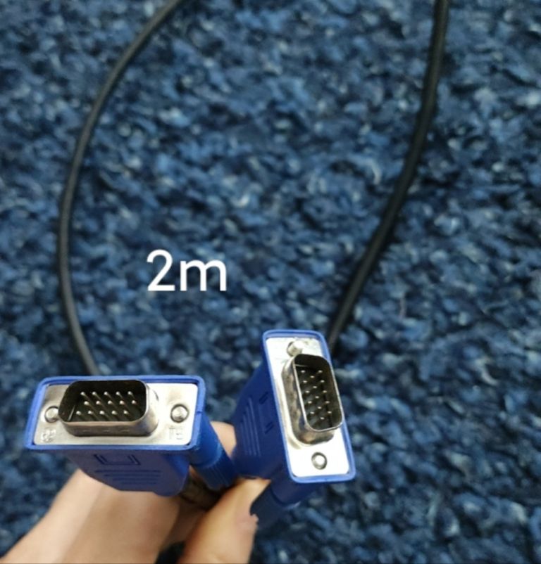 VGA cable Male to Male 2m long