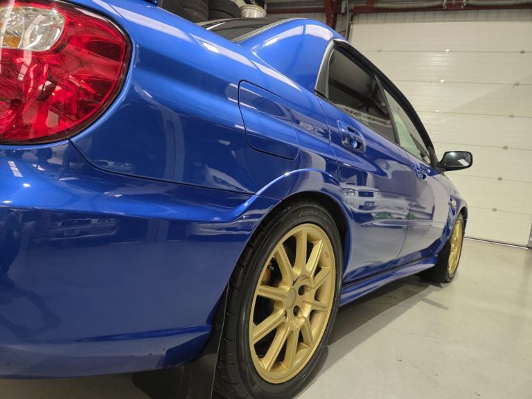 SUBARU IMPREZA WRX STI 2.0L JDM WIDE TRACK TWIN SCROLL Blue Manual Petrol 2004
