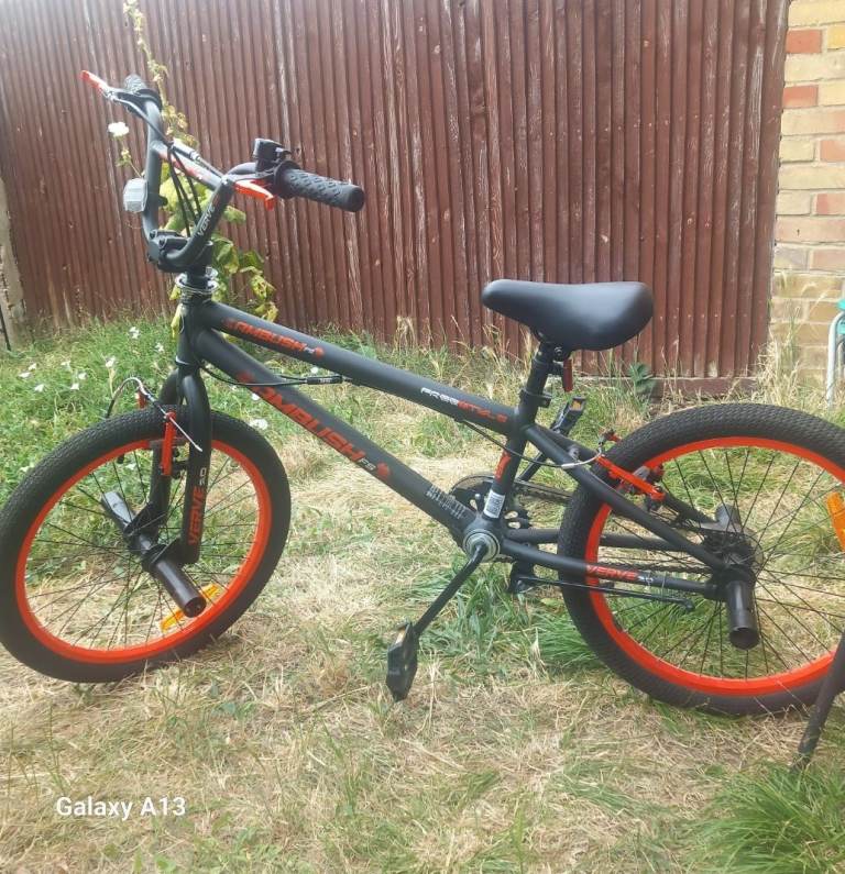 BMX Bike 18-20 inches – Black and Orange, Good Condition