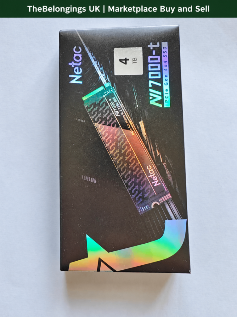 Netac NV7000-t 4 TB NVMe M.2 2280 SSD, PCIe 4.0, boxed