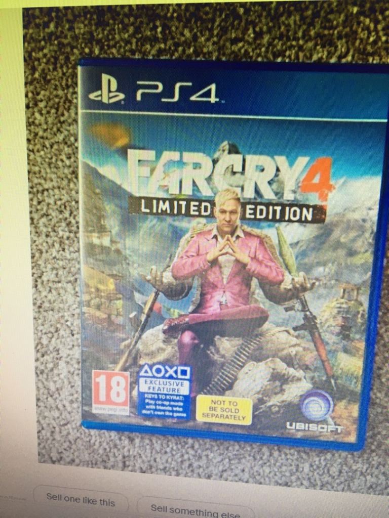 Far Cry 4 Limited Edition PS4 Game – Good Condition