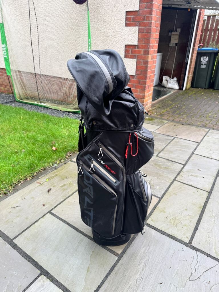 Big Mac waterproof golf bag. 