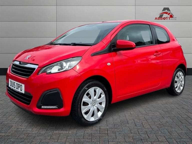 2015 Peugeot 108 1.0 Active 3dr HATCHBACK Petrol Manual
