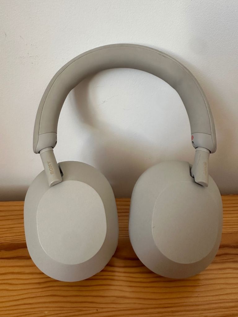 Sony WH-1000XM5 Noise Cancelling Wireless Headphones - Silver