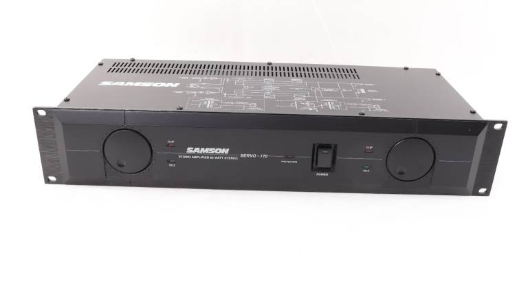 Samson Servo-170 Studio Power Amplifier. 85watt Stereo.