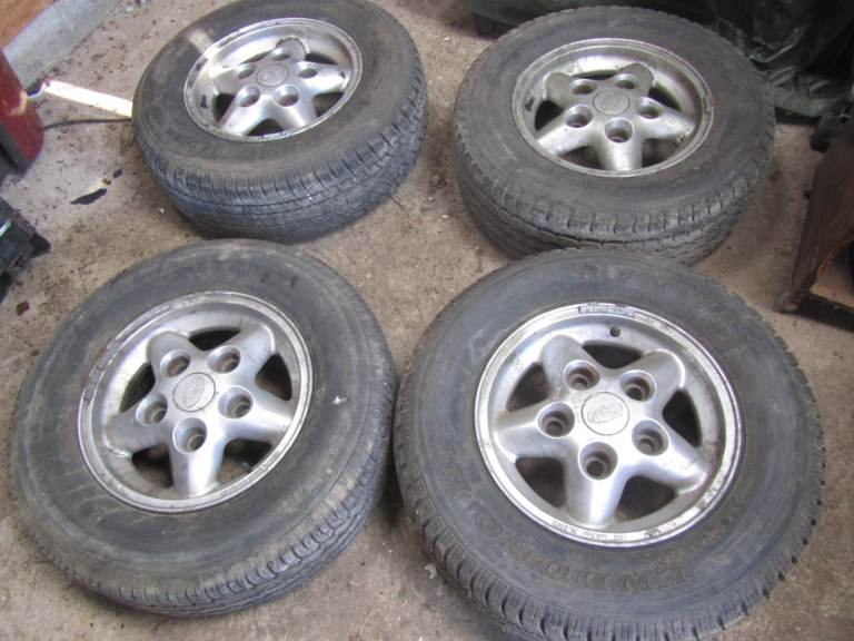 RANGE ROVER CLASSIC / LAND ROVER DISCOVERY 1 FREESTYLE ALLOYS X4