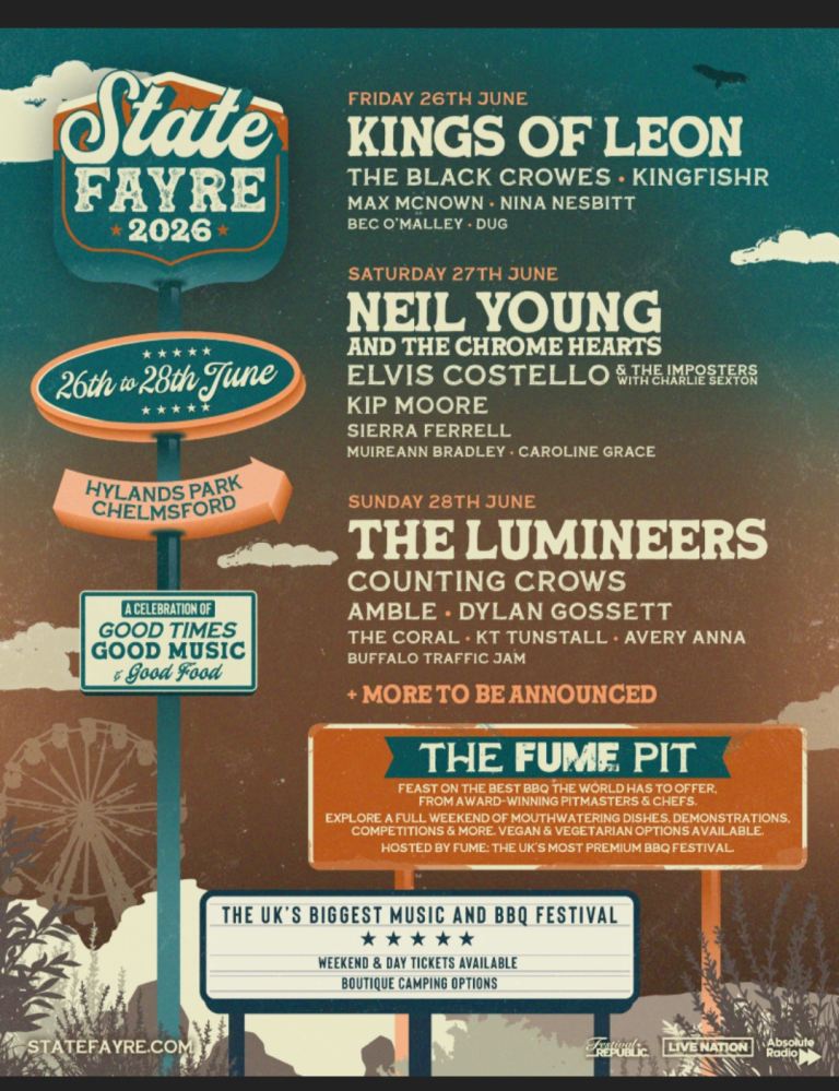 State Fayre Festival Tickets x2