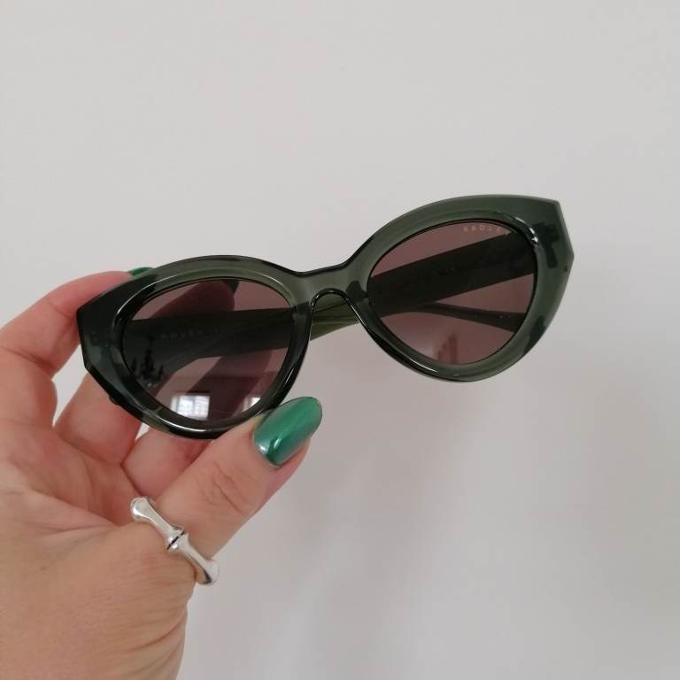 Radley Cat Eye Sunglasses - Green, As New