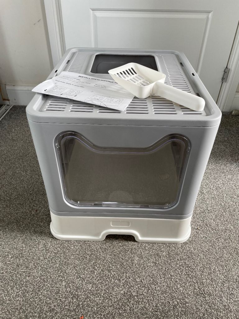 Large cat litter box