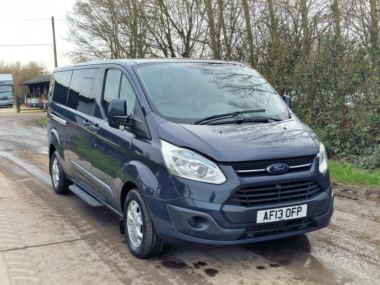 2013 Ford Tourneo Custom 300 LTD E-TECH Blue LWB 9 Seat Minibus  Spares Repairs