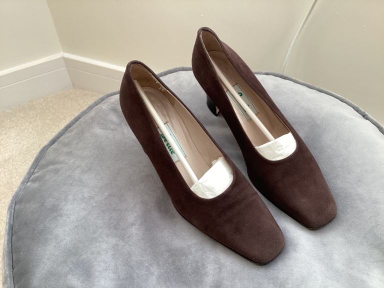 Bertie Brown Suede Shoes