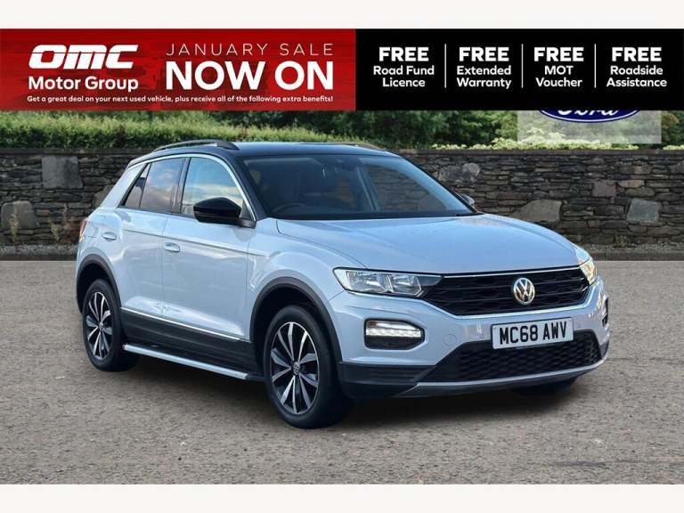2019 Volkswagen T-Roc 1.0 TSI Design 5dr HATCHBACK Petrol Manual