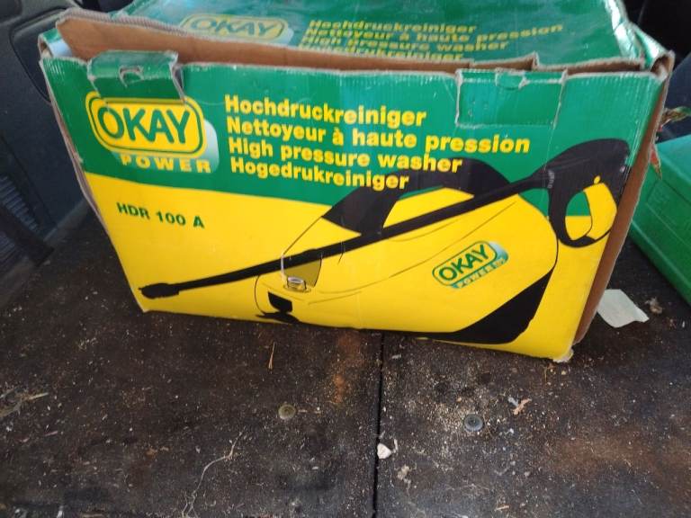 Pressure washer with lance and nozzle and attachment good condition good working order 