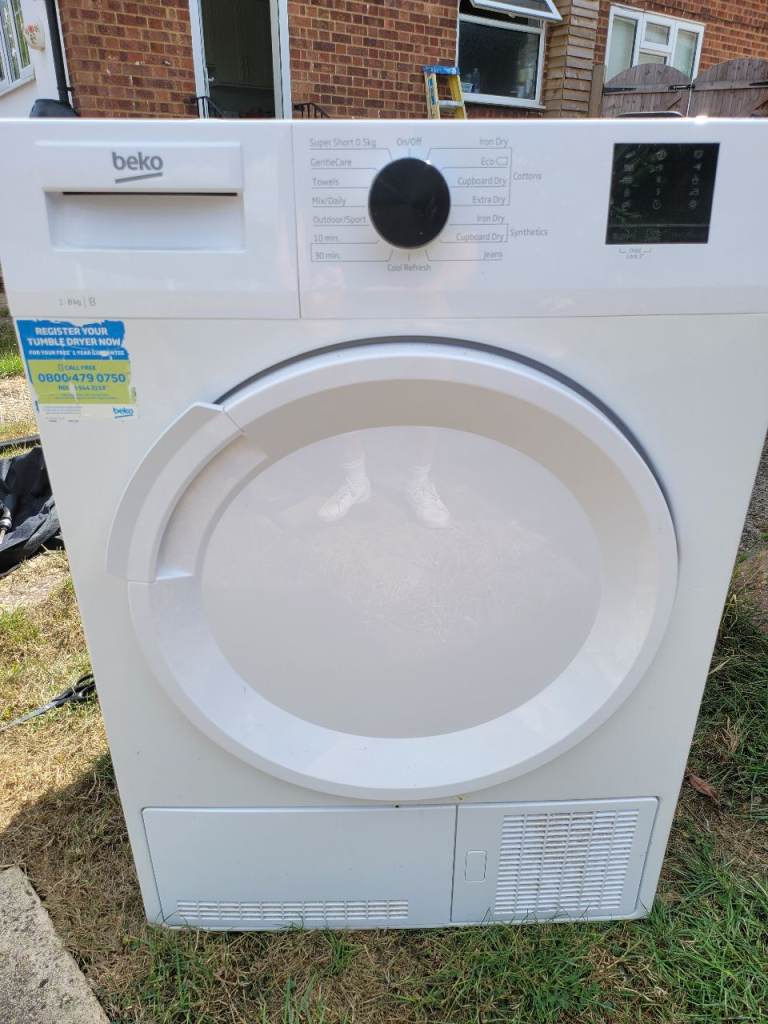 Beko DTLCE80021W Tumble Dryer - Good Condition