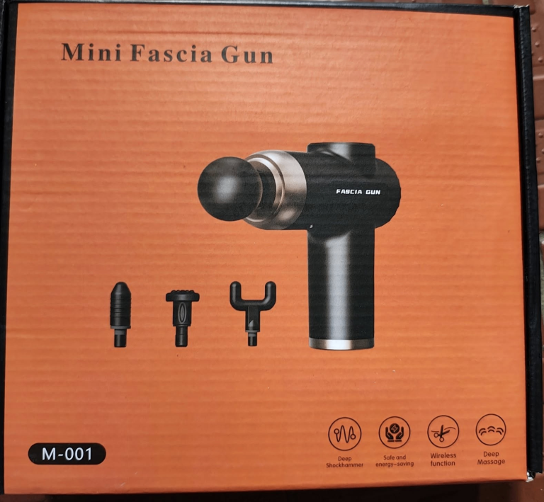 BRAND NEW 6 SPEED MINI MASSAGE GUN PORTABLE HAND HELD