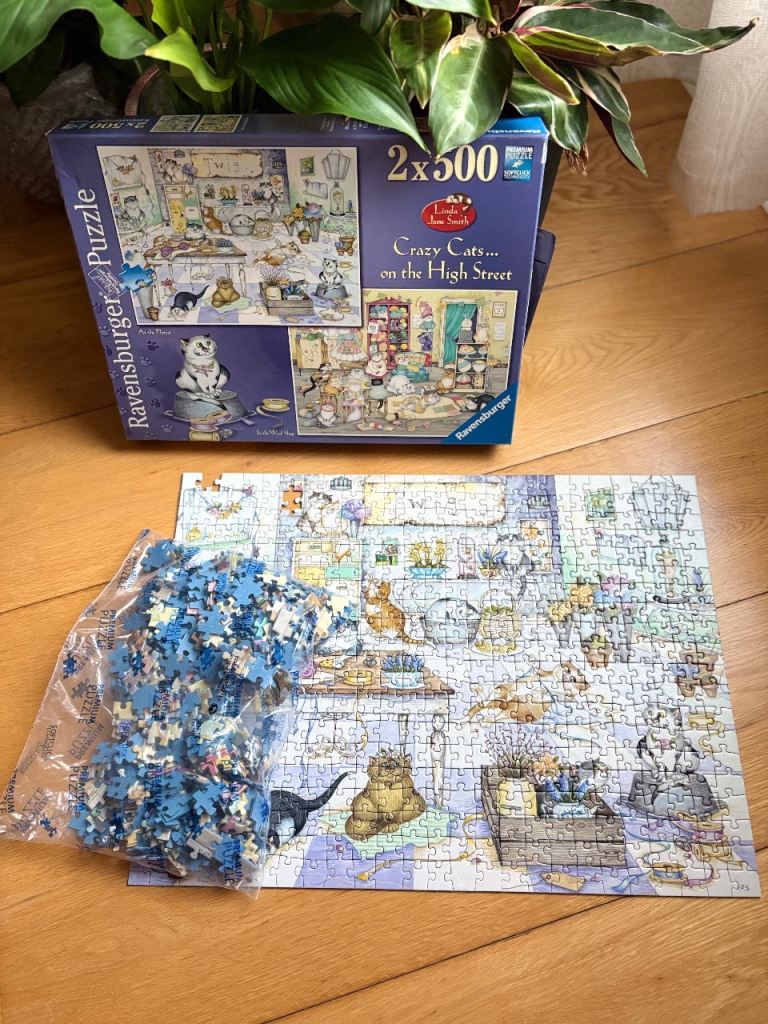 Ravensburger Puzzle 2x500 Crazy  Cats  🐈 