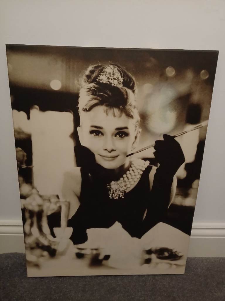 Audrey Hepburn Canvas Print