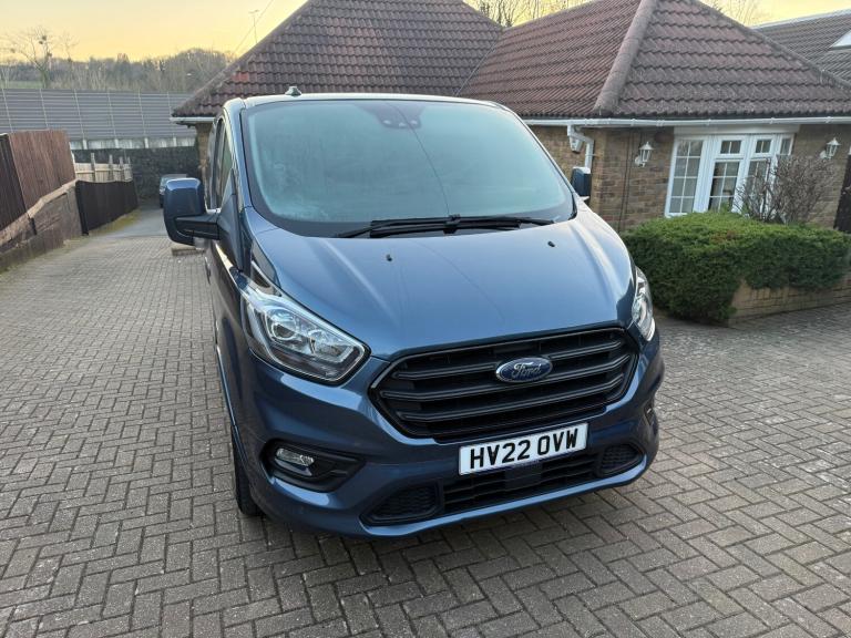 2022 Ford Transit Custom 2.0 EcoBlue 185ps Low Roof D/Cab Sport Van Auto PANEL VAN Diesel Automatic
