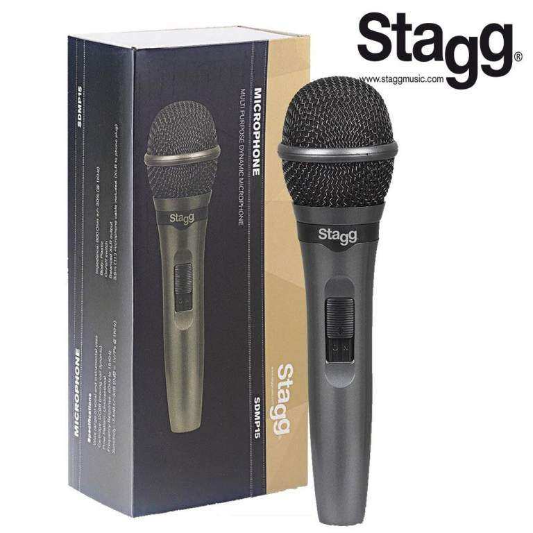 STAGG SDMP15 Microphone and Lead Boxed