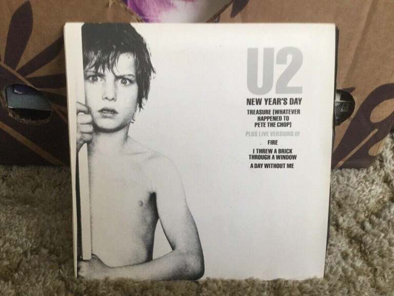 U2 - New Year’s Day 7” double pack 80s rock