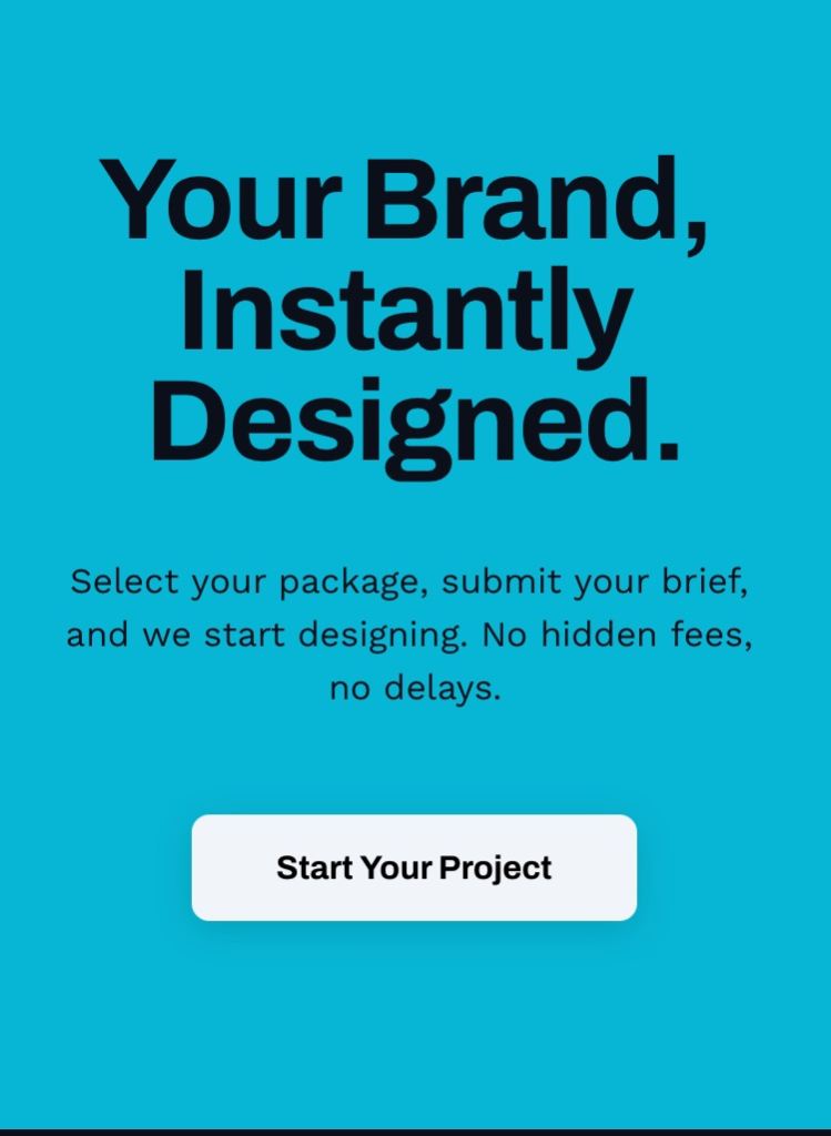 Professional Brand Design Service – No Hidden Fees