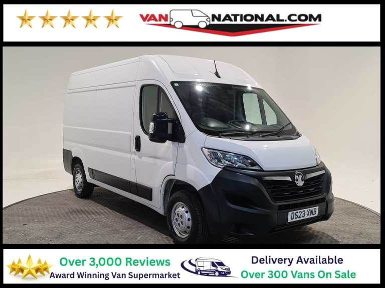 2023 Vauxhall Movano 2.2 F3500 PRIME L2 H2 140 BHP MWB Panel Van Diesel Manual