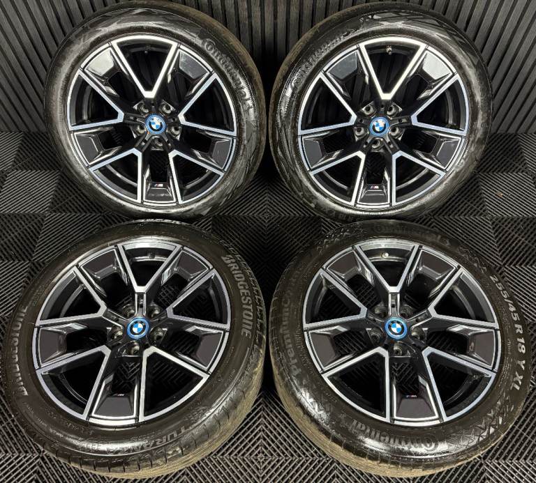 18'' GENUINE BMW 4 SERIES I4 858 M SPORT G26 G22 G23 ALLOY WHEELS TYRES