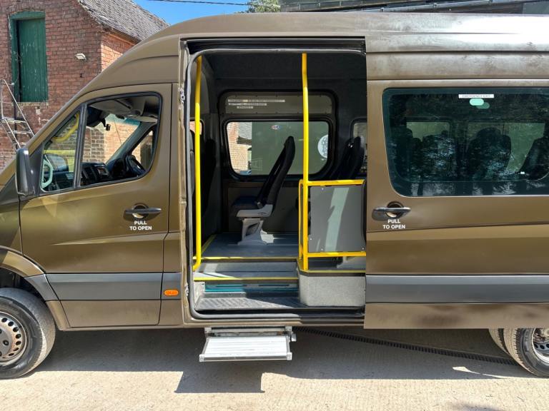 2016 Mercedes Sprinter 4x4 - Ex Miilitary - 16 seater - XLWB van, Xtra High Roof