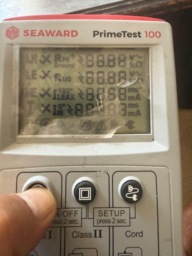Seaward 344A910 PrimeTest ,grey/red ,100 PAT Teste