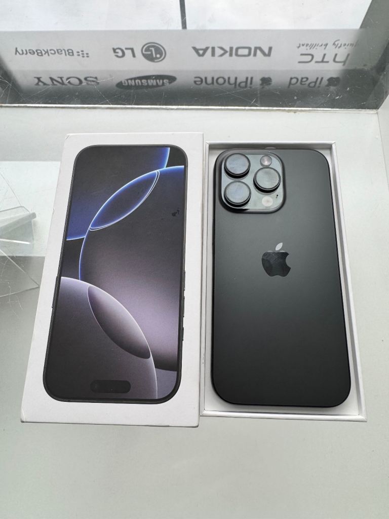 Apple iPhone 16 pro max unlocked receipt and warranty 