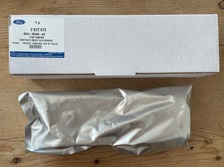 Genuine Ford Transit Custom Ranger Fuel Injector 2.0 EcoBlue Diesel 2672673 JB3Q-9K546-AB New