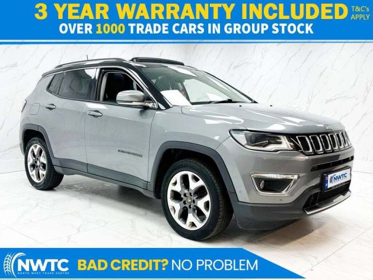 2018 Jeep Compass 1.4T MultiAirII Limited SUV 5dr Petrol Manual Euro 6 (s/s) (140 ps) ESTATE Petr...