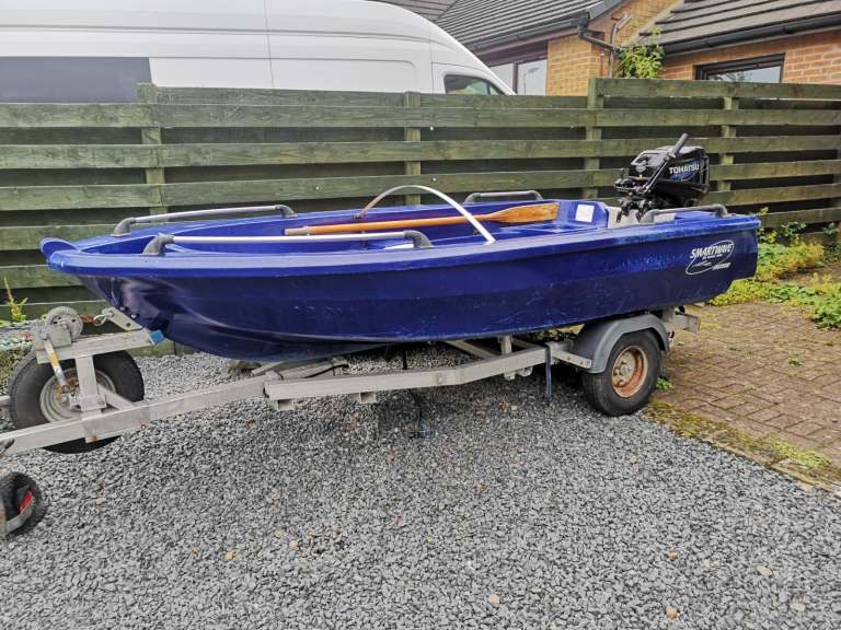 Smartwave 3500, Tohatsu 20hp engine & trailer