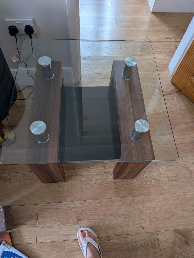 Glass Side table